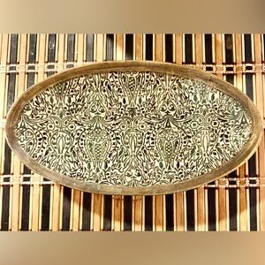 Vintage Catch All Tray Resin Handmade Bowl Collector Tray For keys Trinket Decor